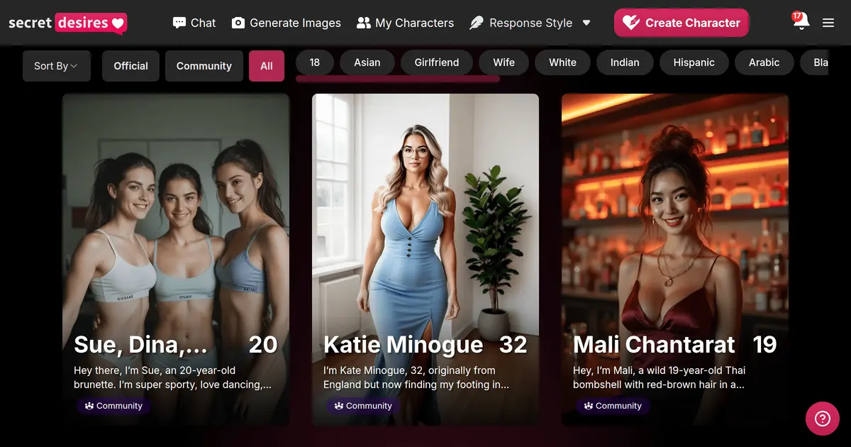 Secret Desires AI